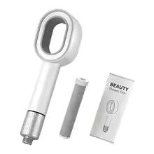 Puera shower head with limescale filter